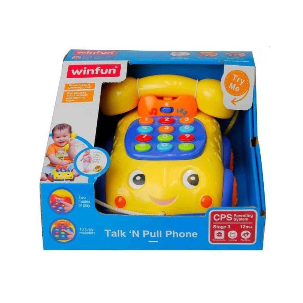 טלפון נגרר מנגן מבית Winfun – תמונה 2