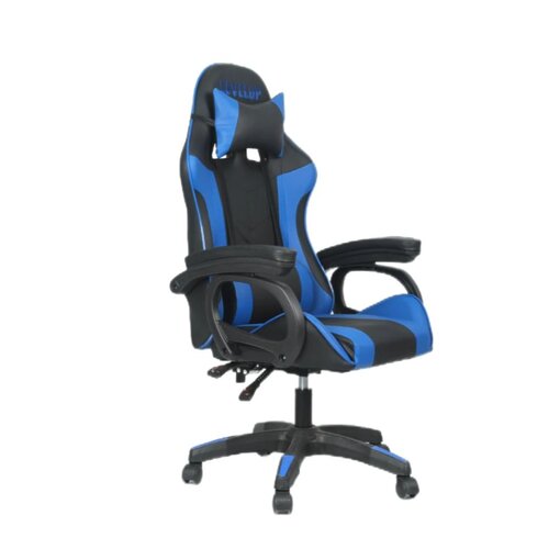 כיסא גיימינג בצבע כחול LEVEL UP