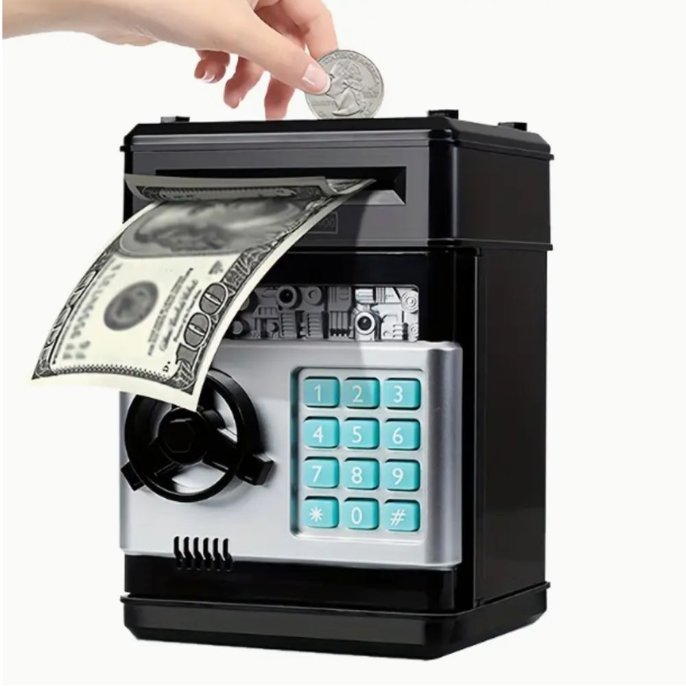 כספת בנקט לילדים – קופת חיסכון חשמלית לילדים במגוון צבעים – תמונה 5