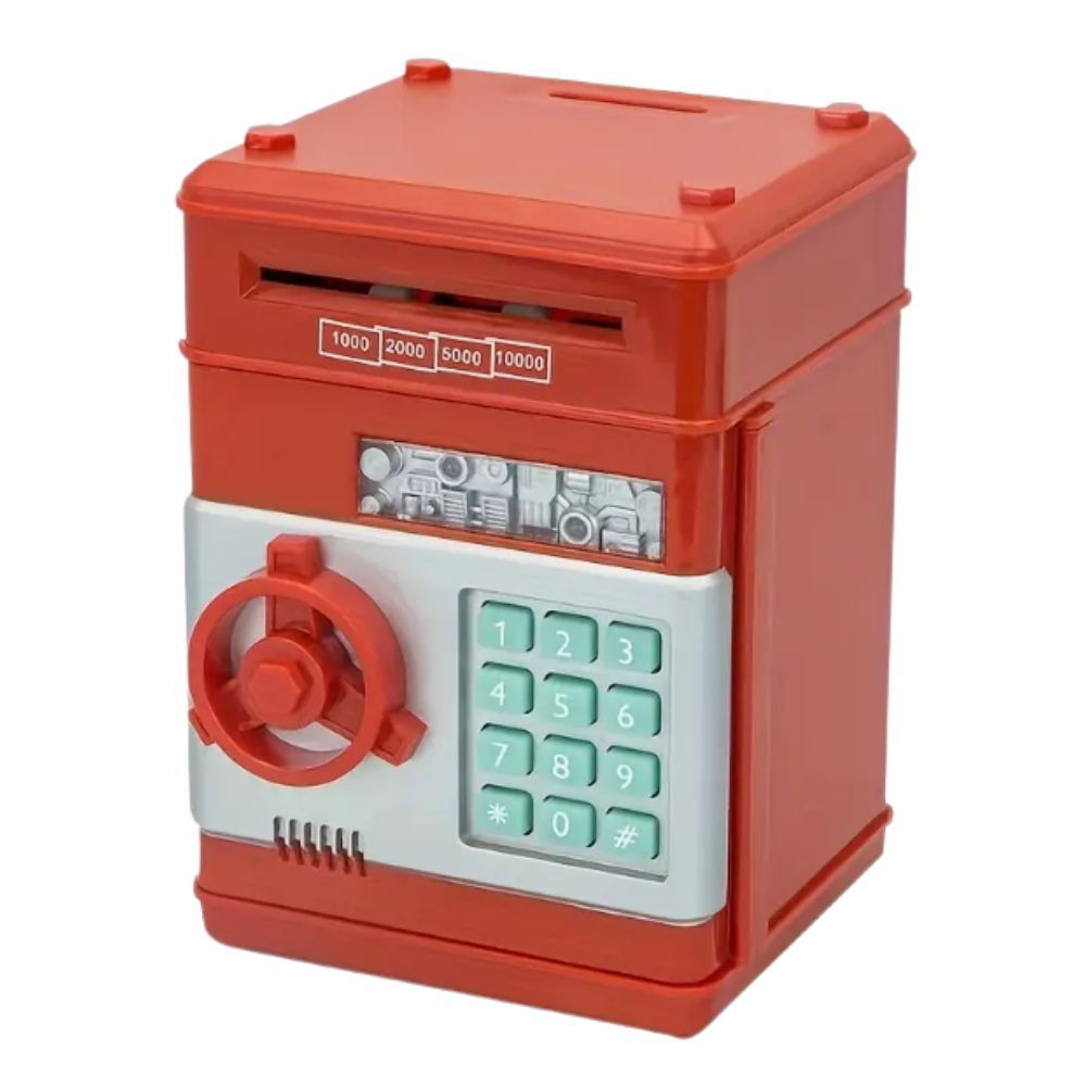 כספת בנקט לילדים – קופת חיסכון חשמלית לילדים במגוון צבעים – תמונה 4
