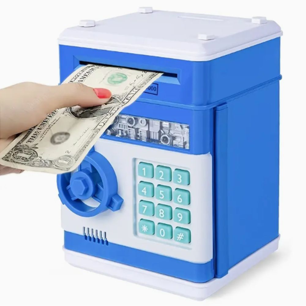 כספת בנקט לילדים – קופת חיסכון חשמלית לילדים במגוון צבעים – תמונה 6