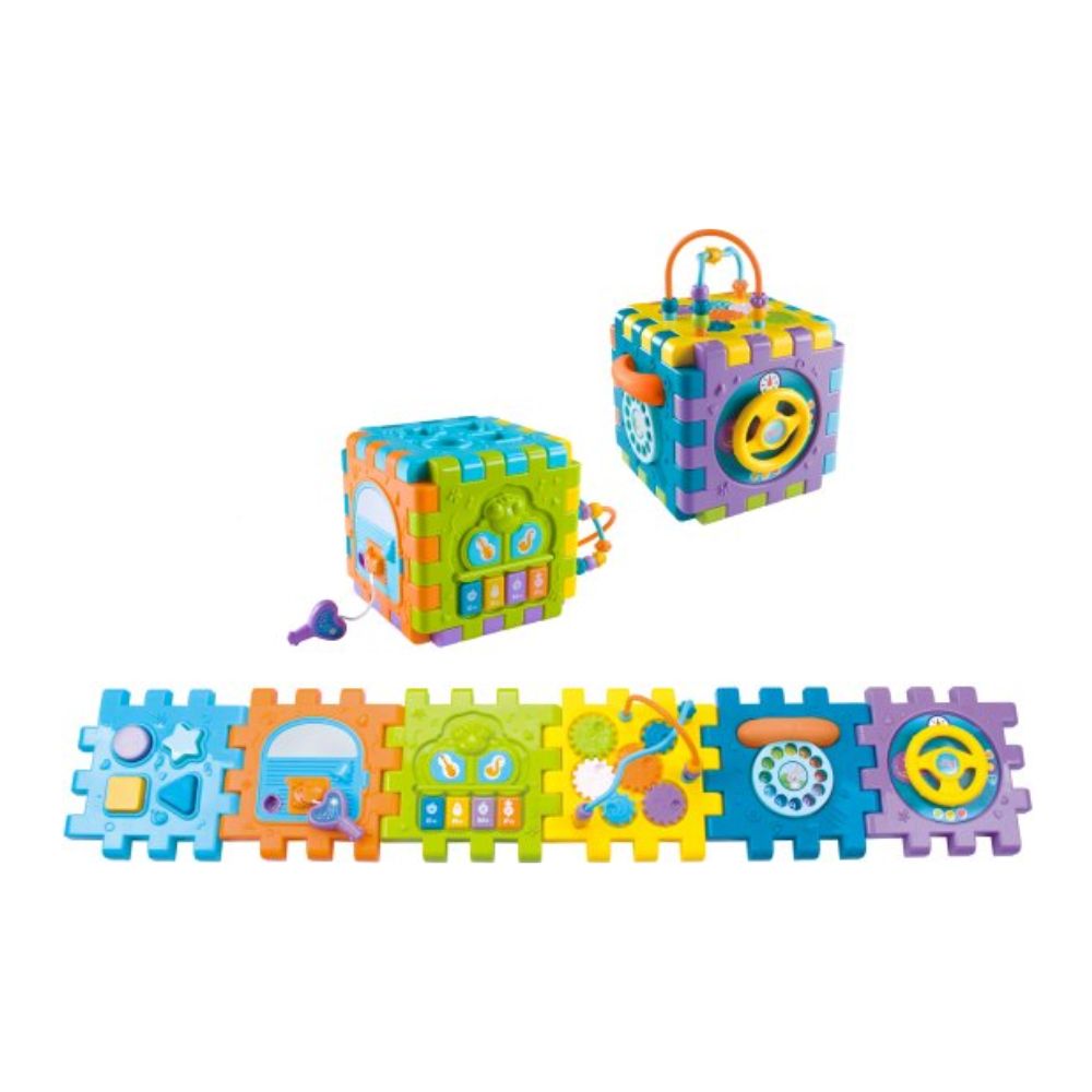 קוביית פעילות לפעוטות - Pit Toys – תמונה 2