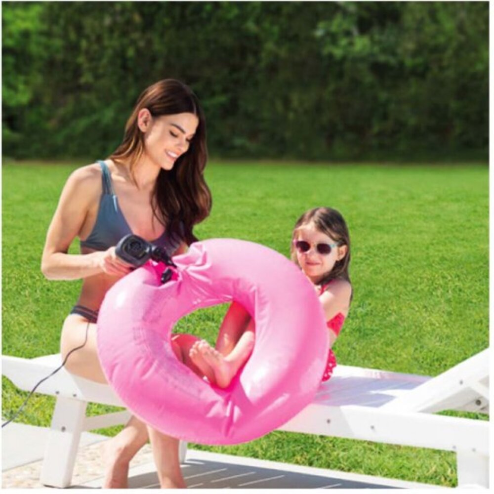 משאבה חשמלית Intex 220-240V – ניפוח מהיר, בכל מקום! – תמונה 2