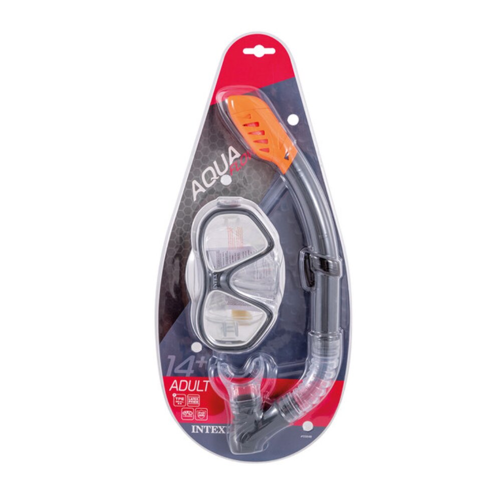 סט צלילה – משקפת ושנורקל בצבע שחור 55648 INTEX – תמונה 2