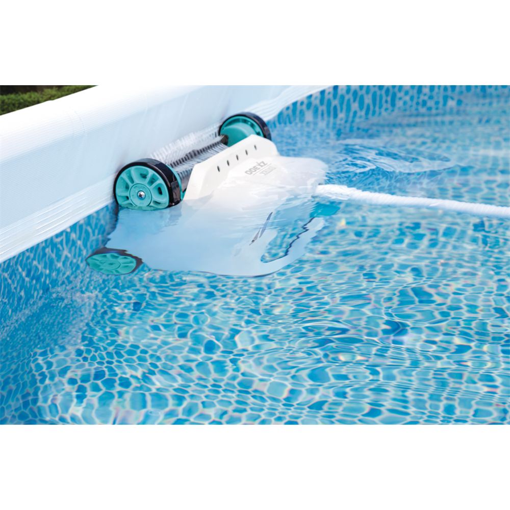 רובוט ניקוי לבריכה INTEX ZX300 – מטפס דפנות למשאבות 1600–3500 ג"ש – תמונה 3