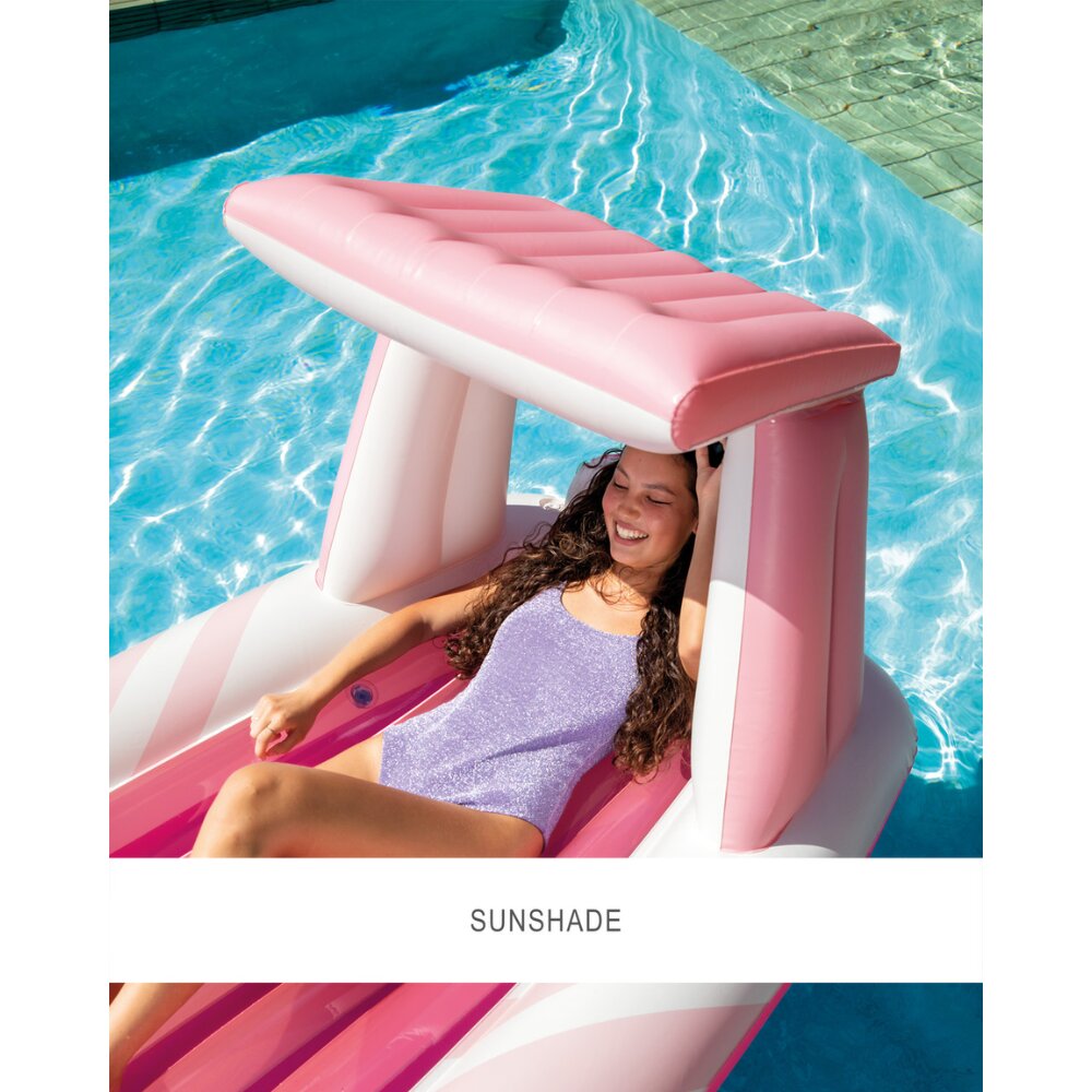 מזרון סירה ורודה מתנפחת INTEX 57804 – תמונה 2