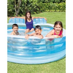 בריכה משפחתית מתנפחת כוללת ספסל ישיבה INTEX 57190 – תמונה 2