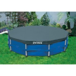 כיסוי לבריכת צינורות 3.05 מטר INTEX – הגנה מפני לכלוך וחרקים