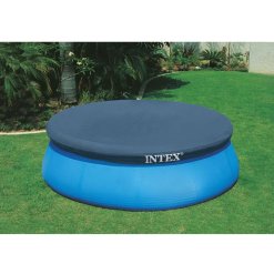 כיסוי לבריכת קערה מתנפחת 2.44 מ' | INTEX – מונע לכלוך וחרקים