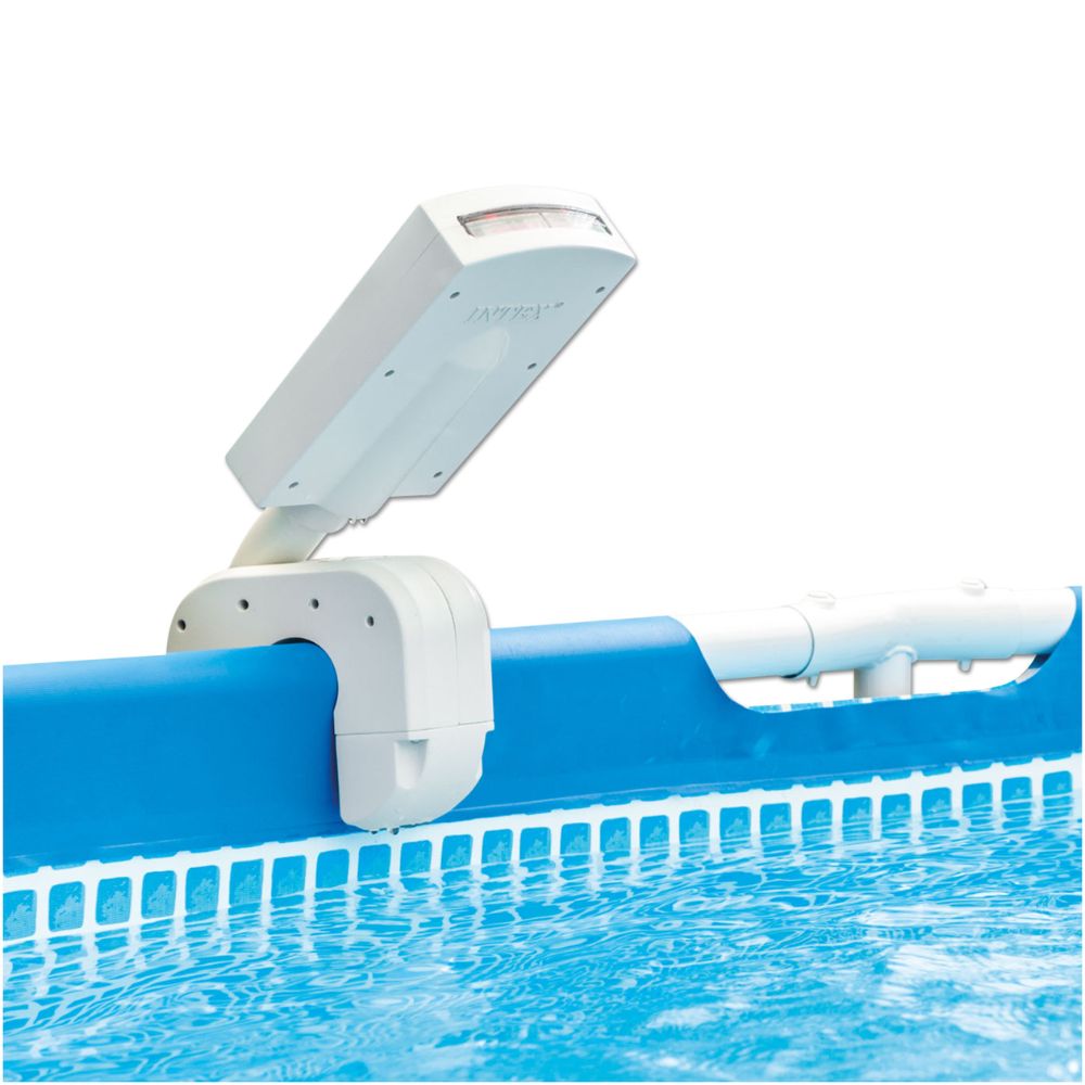 מזרקת מים עם תאורת LED לבריכה – תואמת משאבות INTEX | צבעים מתחלפים ללא סוללות
