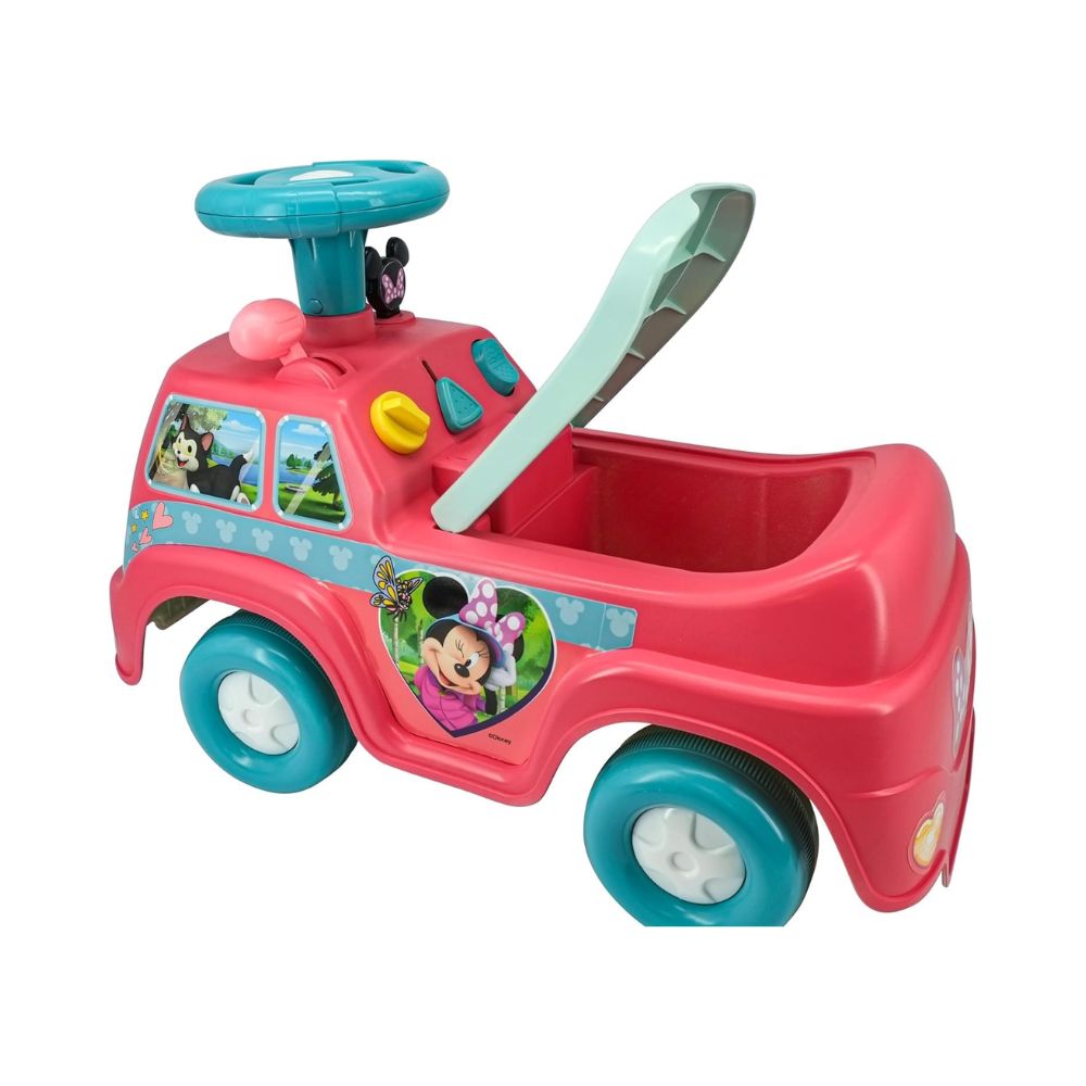 בימבה 2 ב-1 מיני מאוס – עם אפקטים קוליים, אורות ותא אחסון מתחת למושב – תמונה 4