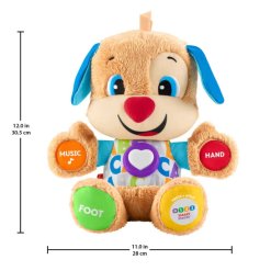 Alternative view of Fisher Price  – בובת הכלבלב הנבון לתינוקות | צעצוע אינטראקטיבי עם שלבי למידה