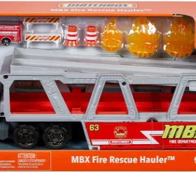 מאטצ' בוקס משאית נושאת מכוניות - MATTEL
