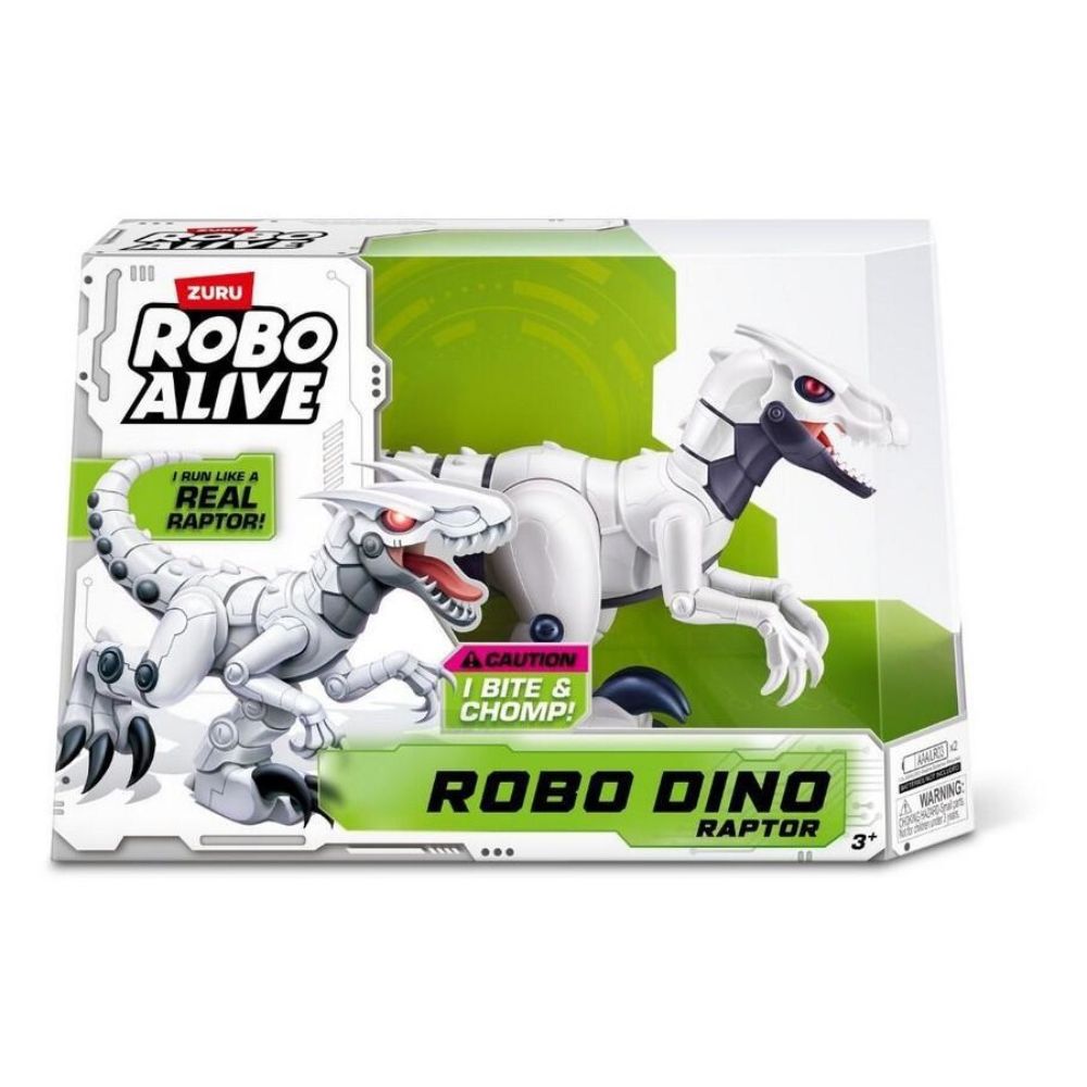 Robo Alive – דינו ראפטור אינטראקטיבי | צעצוע דינוזואר ריאליסטי מבית ZURU
