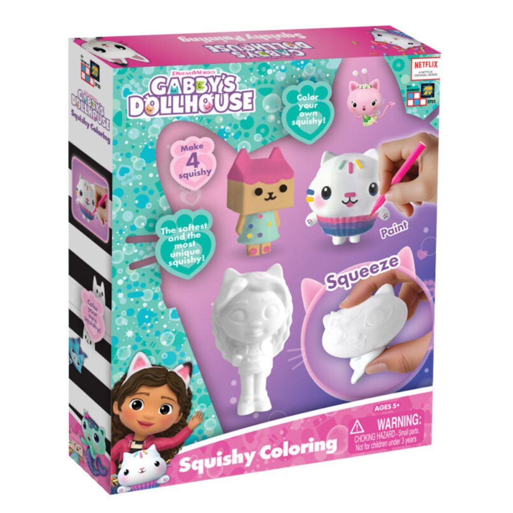 ערכת יצירה סקווישי עם גבי – בית הבובות של גבי