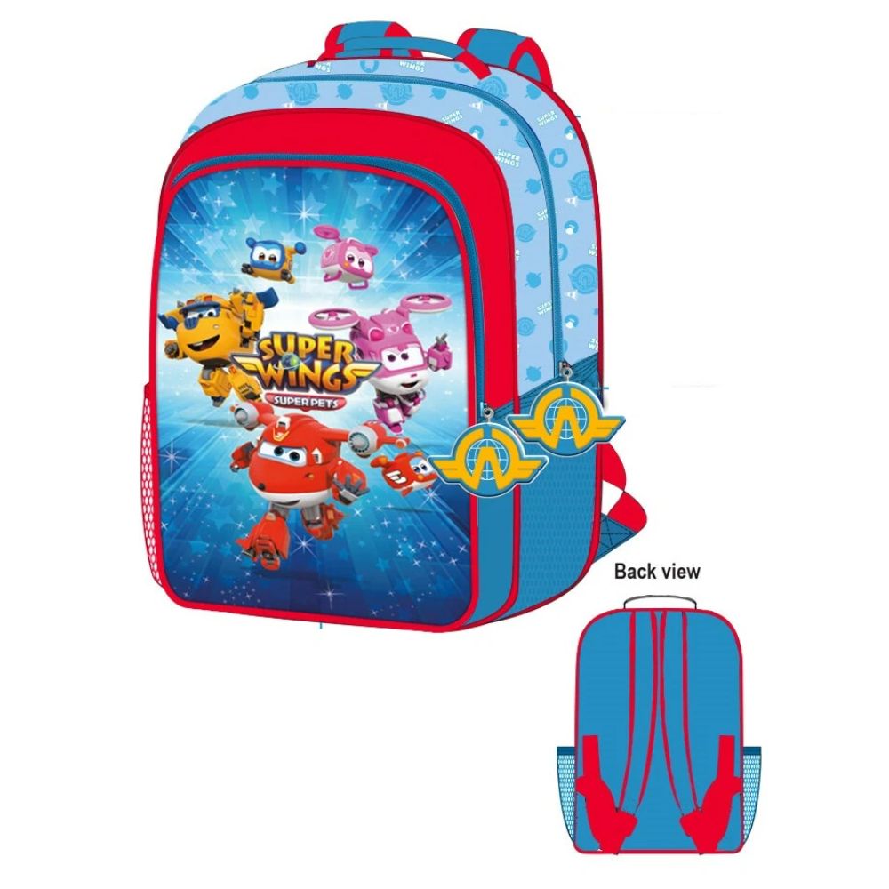 תיק גן בעיצוב תלת מימד מבית I-POP - מטוסי על