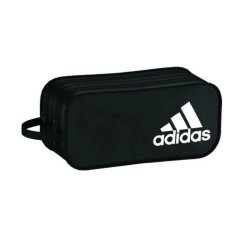 קלמר אדידס קלאסי שחור – שני תאים ולוגו לבן Adidas