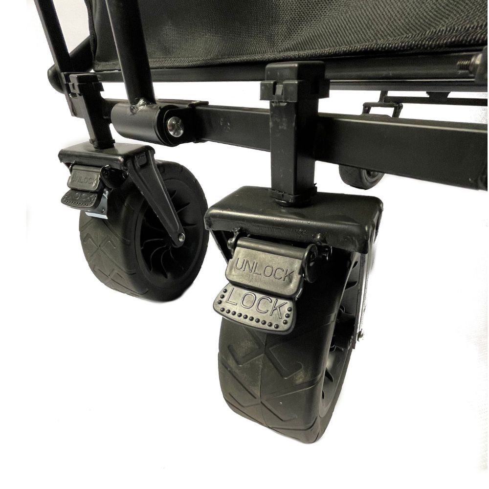 עגלת קמפינג מתקפלת מקצועית – קלה, עמידה ונוחה לנשיאה (100 ק"ג) – תמונה 4