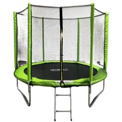 טרמפולינה לילדים חיצונית 2.44 מ׳ (8FT) עם רשת הגנה חיצונית
