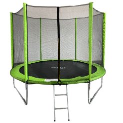 טרמפולינה לילדים חיצונית 3.05 מ׳ (10FT) עם רשת הגנה חיצונית , משטח קפיצה ומגן קפיצים. בטיחותית, עמידה וקלה להרכבה – מושלמת לכיף משפחתי בחצר. הזמינו עכשיו!
