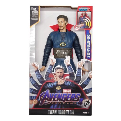 דמות פעולה ד"ר סטריינג' עם אפקט קול אחד 30 ס"מ – צעצוע אקשן לילדים