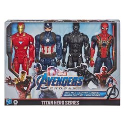 סט גיבורי על הנוקמים – MARVEL | 4 בובות אקשן 30 ס"מ