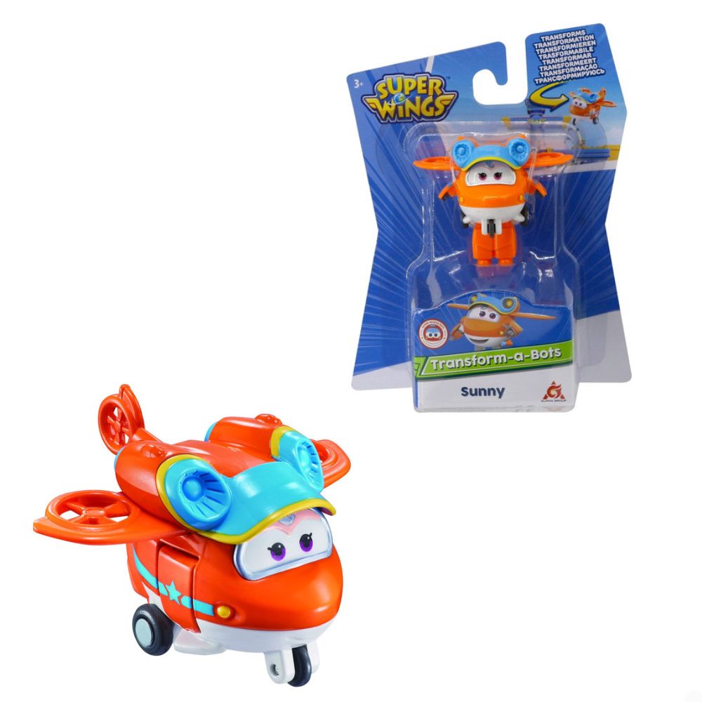 מטוסי העל שינוי צורה – סאני הכתום (Sunny) מיני | עונה 5