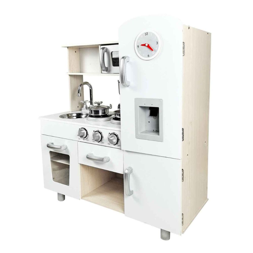 מטבח משחק לילדים דגם ססיליה – מטבח וינטג' מעוצב עם אביזרים מציאותיים – תמונה 2