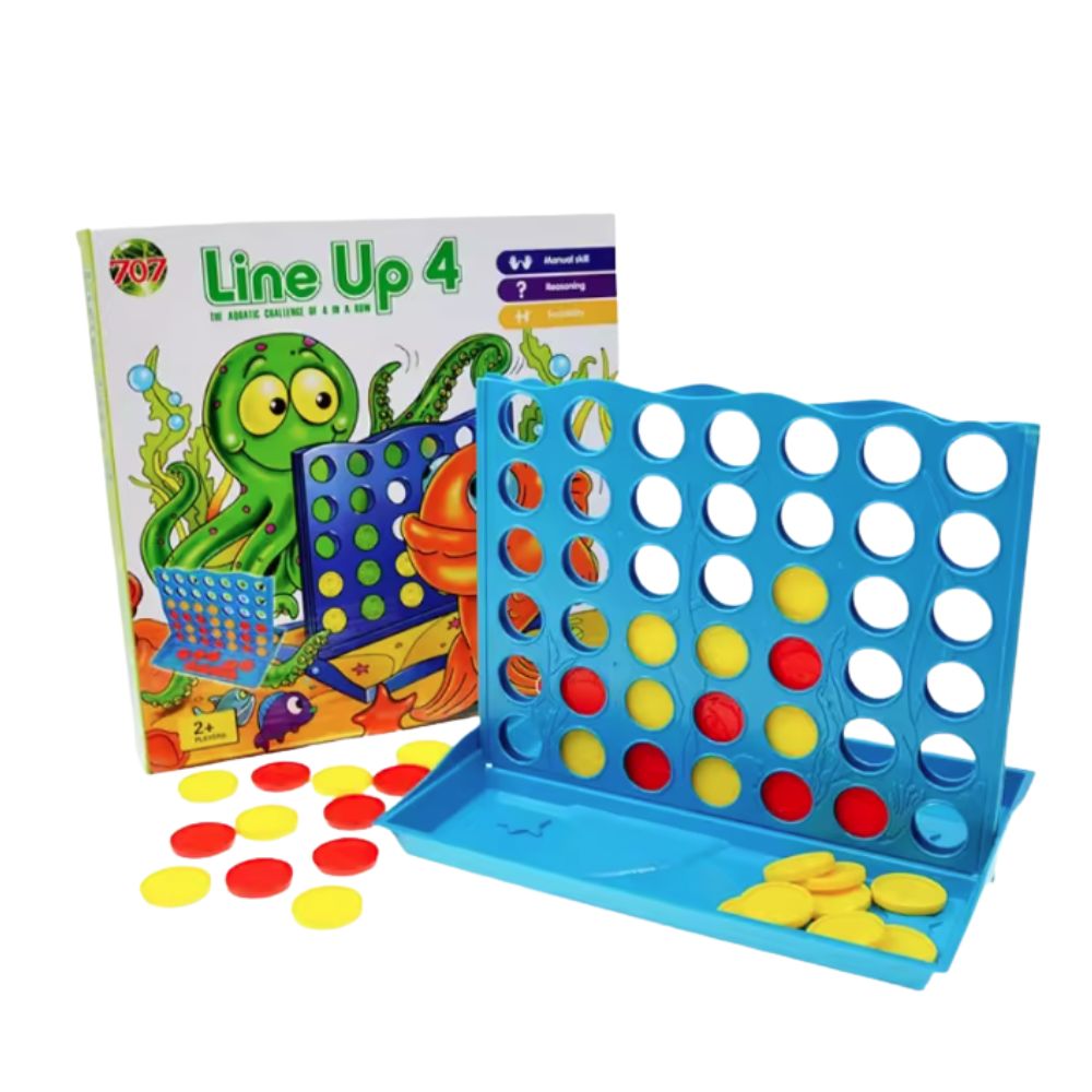 ארבע בשורה – משחק אסטרטגיה ואתגר לילדים ולמשפחה