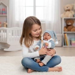 בובת תינוק חלומי – בובה אינטראקטיבית 40 ס"מ עם 12 צלילים – תמונה 2