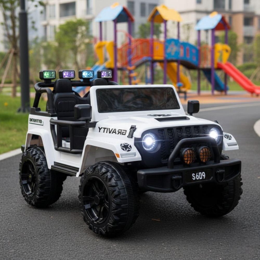 ג'יפ ענק דגם תואם רוביקון 24V 4X4 – שני מקומות ישיבה – תמונה 2