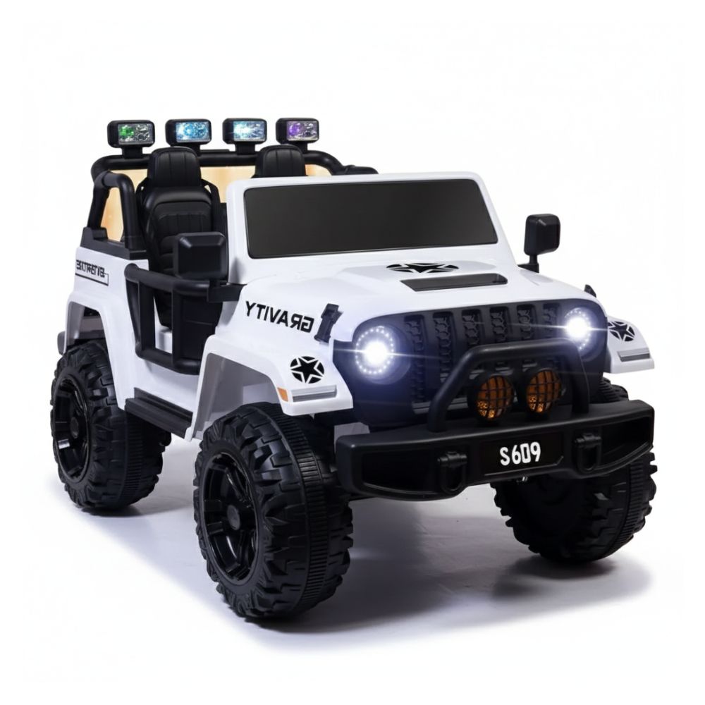 ג'יפ ענק דגם תואם רוביקון 24V 4X4 – שני מקומות ישיבה