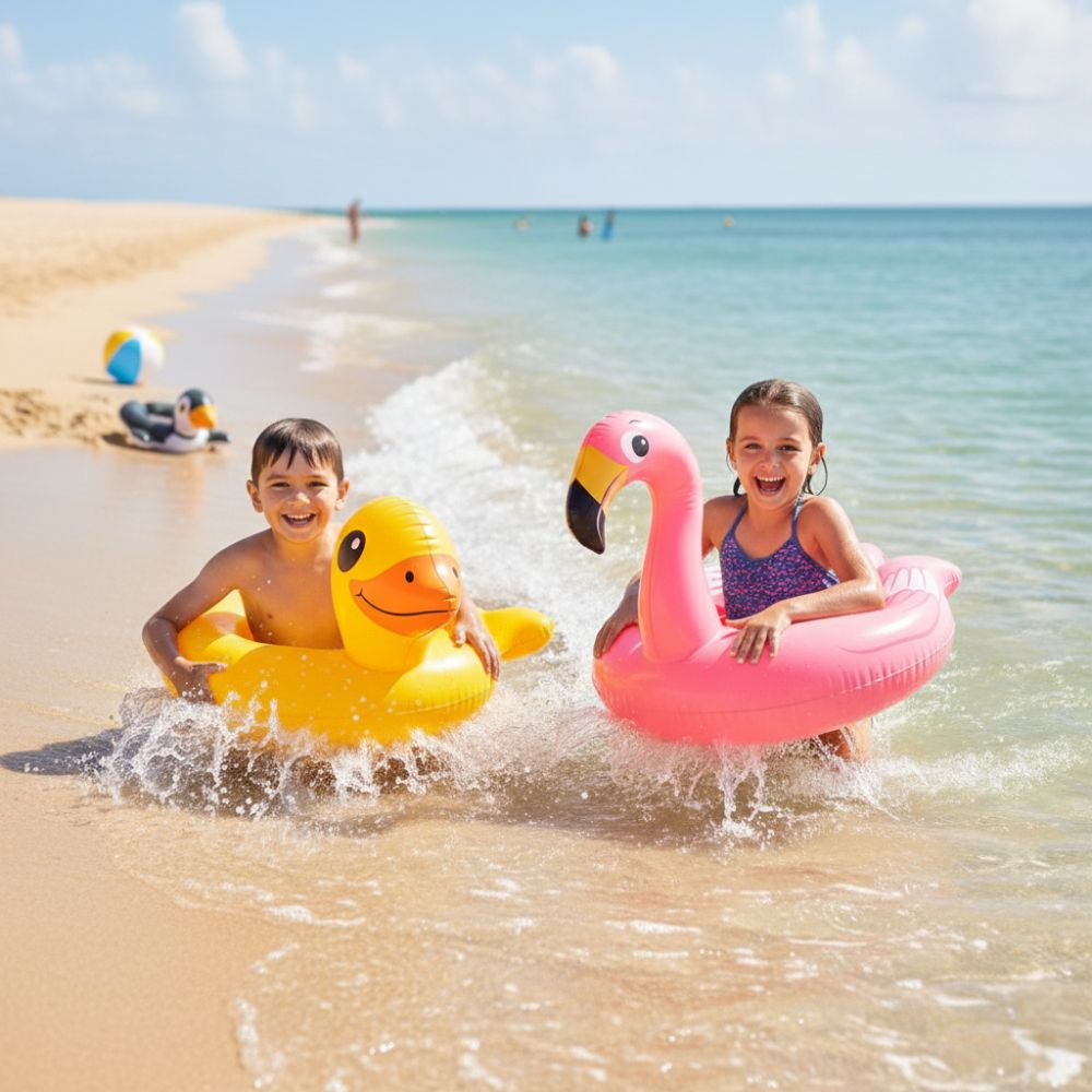 גלגל ים מתנפח פתוח בדמויות חיות לילדים 3-6 | INTEX – תמונה 2