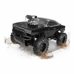 מכונית על שלט ענקית 1:10 Charger Attack Pro – רכב שטח 4X4 עם בולמי זעזועים