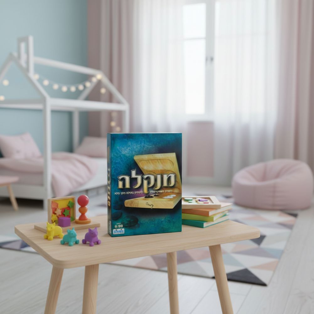 מנקלה עץ – משחק אסטרטגיה וחשיבה קלאסי מעץ מלא | קודקוד – תמונה 3