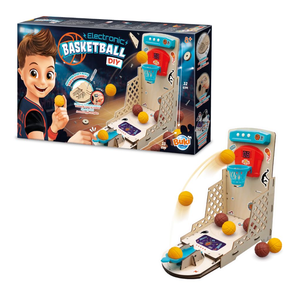 מעבדת אלקטרוניקה: כדורסל אלקטרוני להרכבה עצמית | BUKI France