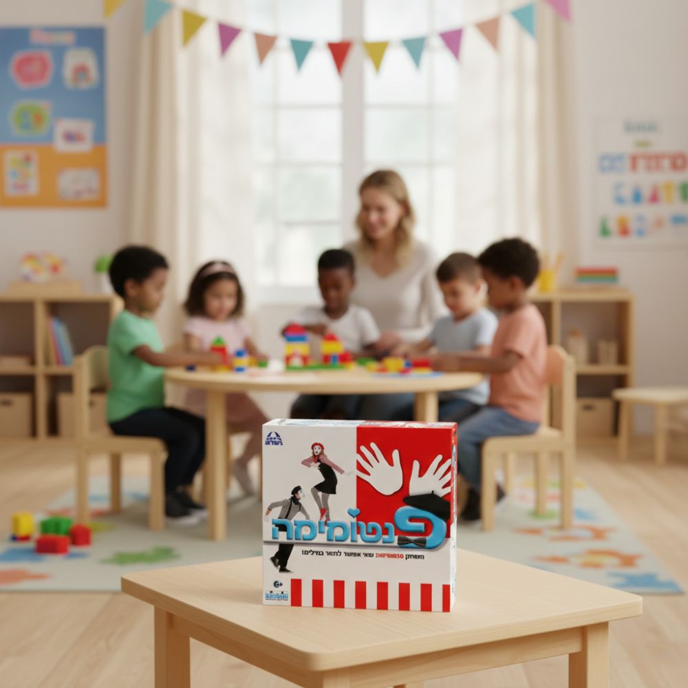 משחק פנטומימה – משחק חידונים, תנועה ודמיון לכל המשפחה | קודקוד – תמונה 2