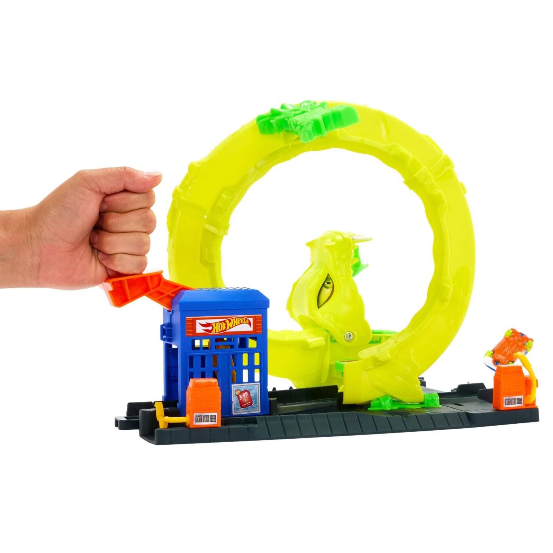 Hot Wheels City: מסלול התקפת הנחש – אתגר הלולאה והחילוץ – תמונה 5