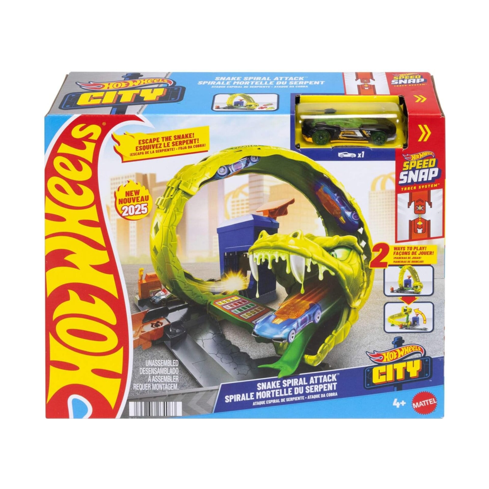 Hot Wheels City: מסלול התקפת הנחש – אתגר הלולאה והחילוץ – תמונה 2
