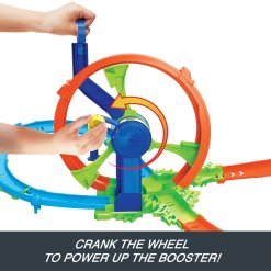 ⁦Hot Wheels Rapid Launch & Loop – מסלול לופ מהיר עם מנגנון שיגור ידני ומתקפל⁩ – תמונה ⁦5⁩
