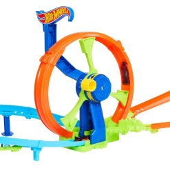 ⁦Hot Wheels Rapid Launch & Loop – מסלול לופ מהיר עם מנגנון שיגור ידני ומתקפל⁩ – תמונה ⁦2⁩