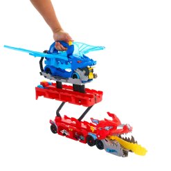 ⁦Hot Wheels Ultimate Dual Dragon – טרנספורטר הדרקון הכפול שהופך למסלול מרוצים⁩ – תמונה ⁦7⁩