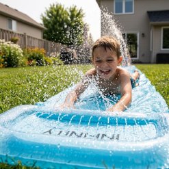 Alternative view of Infinity Slip & Slide: מגלשת מים ליחיד