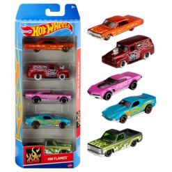 מארז 5 רכבי Hot Wheels – קולקציית נושאים במהירות שיא!