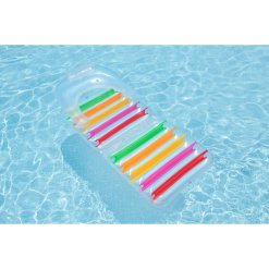 Alternative view of מזרן כורסה מתקפל לבריכה Bestway Summer Colors – מיטת שיזוף וכורסה במוצר אחד