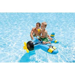 מטוס קרב מתנפח Intex עם רובה מים נשלף | 57537 – תמונה 3