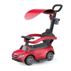 מכונית בימבה מרצדס AMG – חוויית נהיגה ראשונה לפעוטות | I AM - אדום