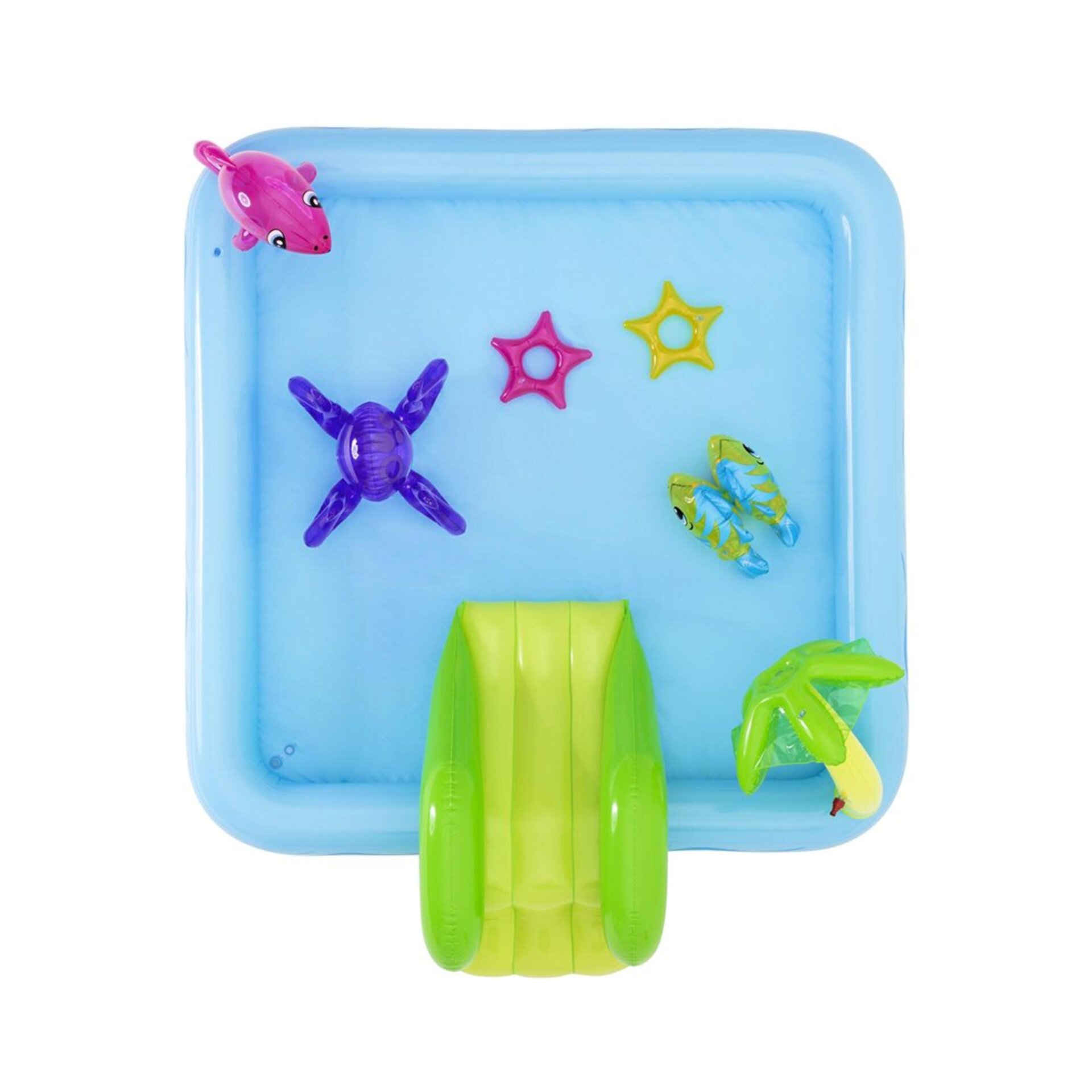 מרכז משחקי מים אקווריום – בריכה עם מגלשה וממטרה | Bestway Fantastic Aquarium 53052 – תמונה 2