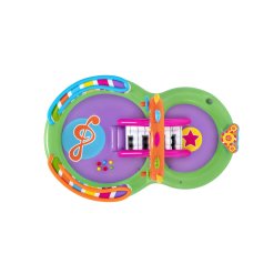 Alternative view of מרכז משחקי מים מוזיקלי – פארק מים עם מגלשה וכלי נגינה מתנפחים | Bestway Sing 'n Splash 53117
