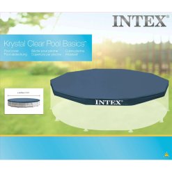 כיסוי איכותי לבריכת עמודים עגולה | Intex 28032 – תמונה 2